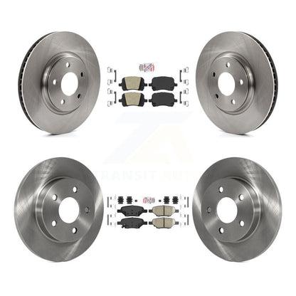 Kit de Rotor de frein à plaquettes en céramique avant et arrière, pour Chevrolet Malibu Pontiac G5 G6 Cobal