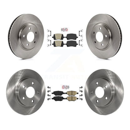 Kit de Rotor de frein à plaquettes en céramique avant et arrière, pour Chevrolet Malibu Pontiac G5 G6 Cobal