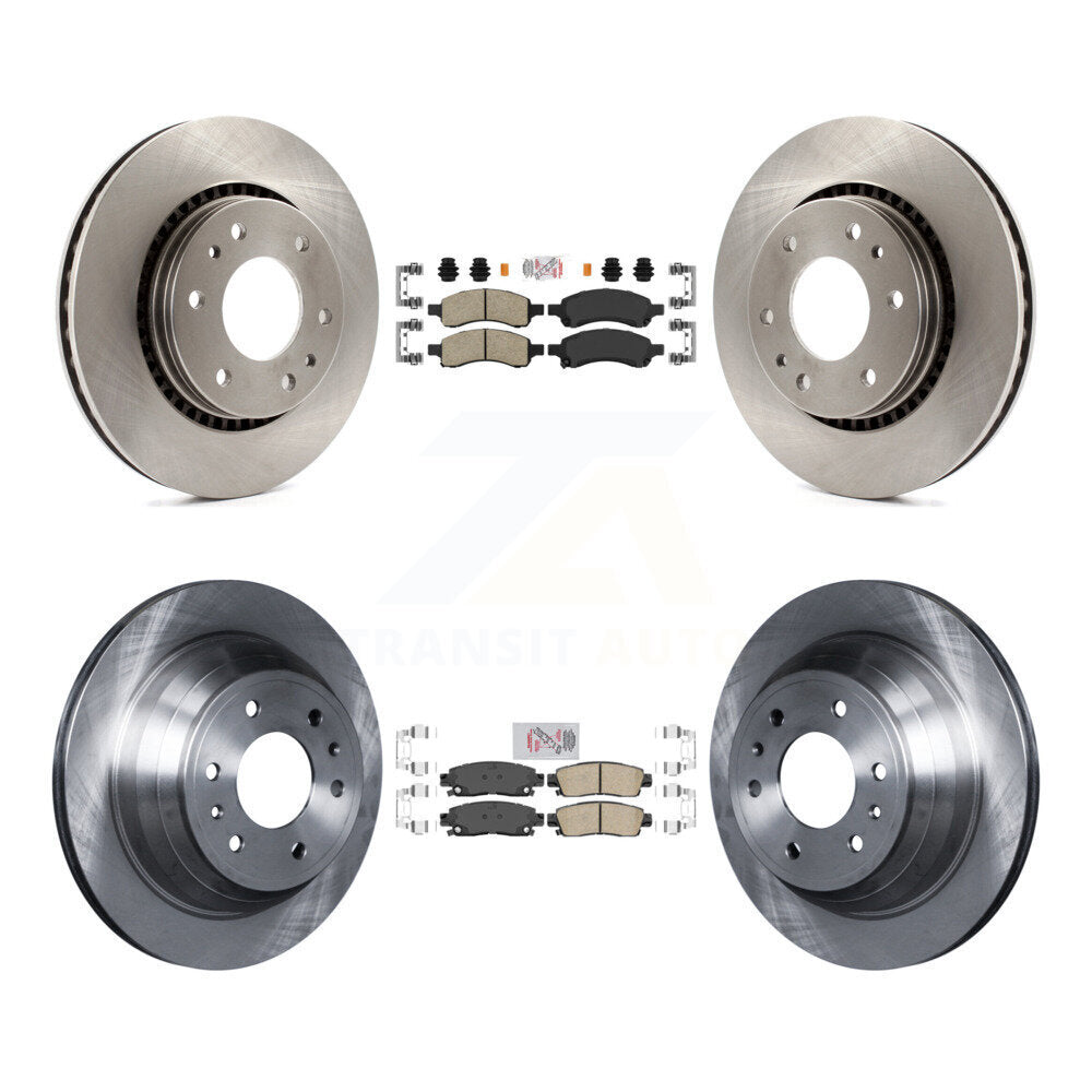 Kit de Rotor de frein à plaquettes en céramique avant et arrière, pour Chevrolet Trailblazer GMC envoyé Buic