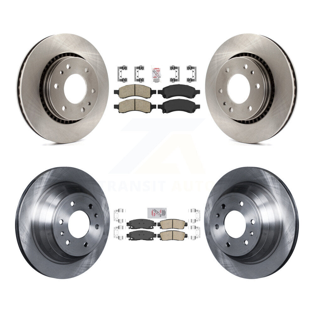 Kit de Rotor de frein à plaquettes en céramique avant et arrière, pour Chevrolet Trailblazer GMC envoyé Buic