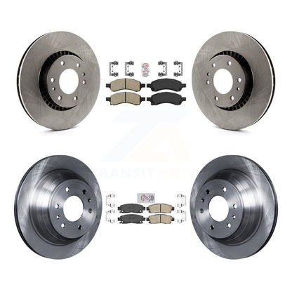 Kit de plaquettes en céramique et de rotors de frein avant et arrière, pour Chevrolet Trailblazer GMC Envoy X