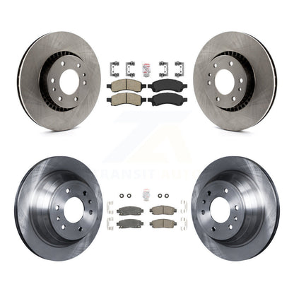 Kit de plaquettes en céramique et de rotors de frein avant et arrière, pour Chevrolet Trailblazer GMC Envoy X