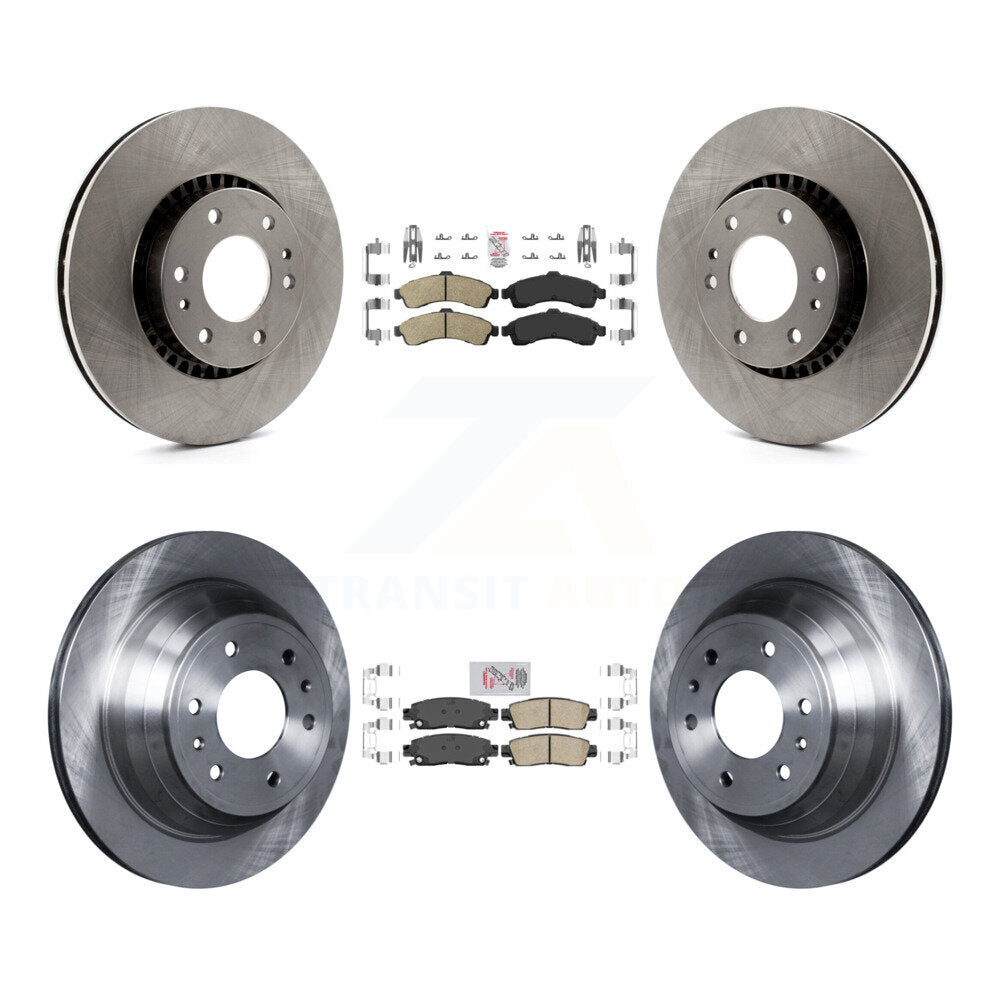 Kit de plaquettes en céramique et de rotors de frein avant et arrière, pour Chevrolet GMC Trailblazer Envoy X