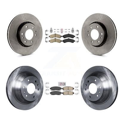 Kit de plaquettes en céramique et de rotors de frein avant et arrière, pour Chevrolet GMC Trailblazer Envoy X