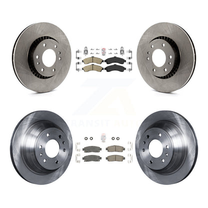 Kit de plaquettes en céramique et de rotors de frein avant et arrière, pour Chevrolet GMC Trailblazer Envoy X
