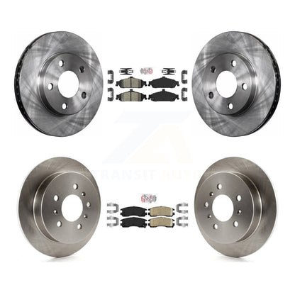 Kit de plaquettes en céramique et Rotor de frein avant et arrière, pour Pontiac Grand Am Oldsmobile Aler