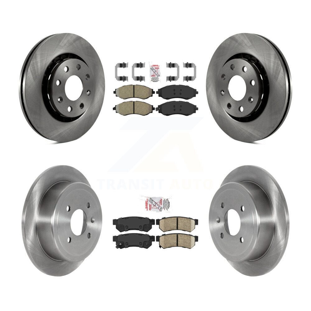 Kit de Rotor de frein à disque en céramique, semi-métallique avant et arrière, pour Chevrolet Spark E