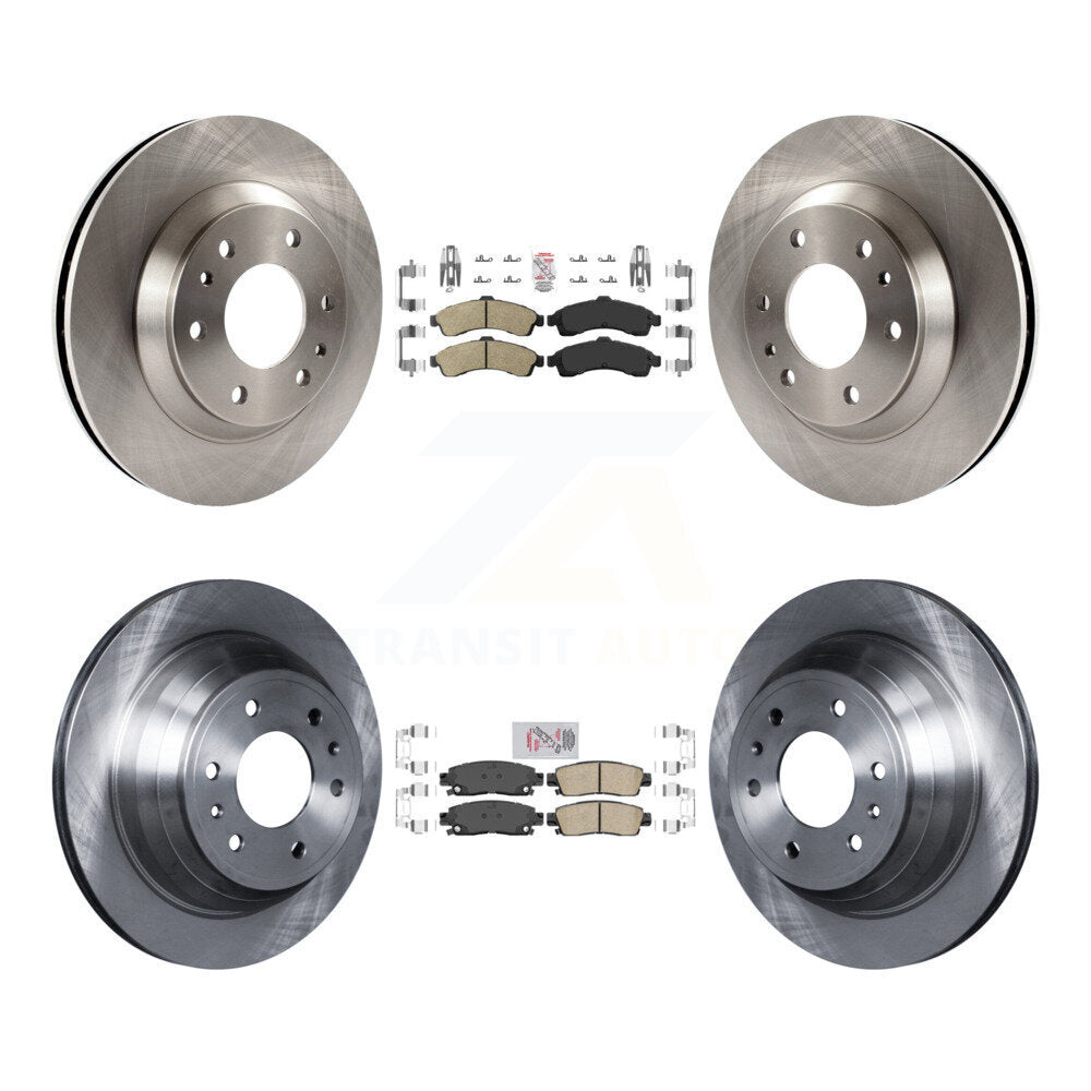 Kit de Rotor de frein à plaquettes en céramique avant et arrière, pour GMC envoyé Chevrolet Trailblazer Buic