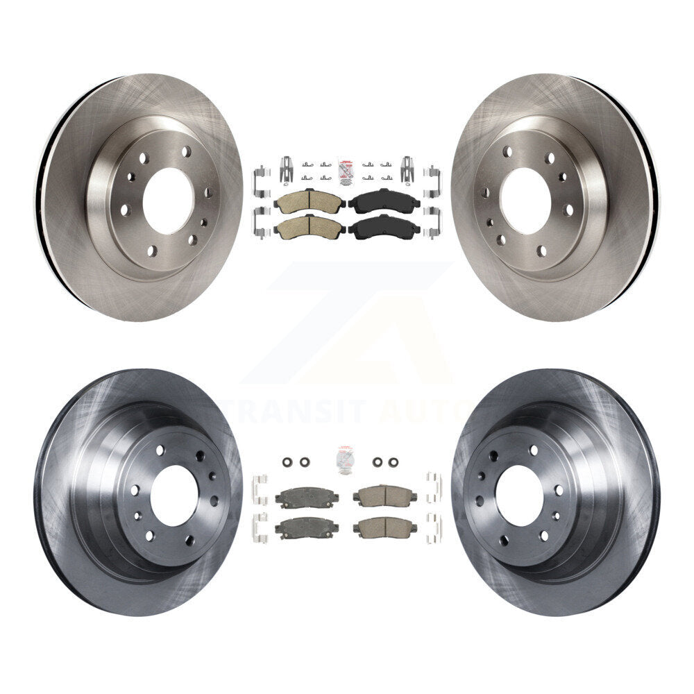 Kit de Rotor de frein à plaquettes en céramique avant et arrière, pour GMC envoyé Chevrolet Trailblazer Buic