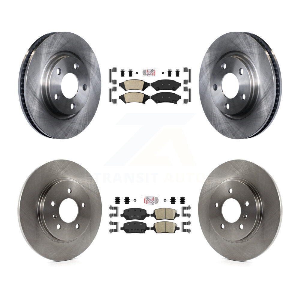 Kit de plaquettes en céramique et de rotors de frein avant et arrière, pour Pontiac Montana Chevrolet Uplande