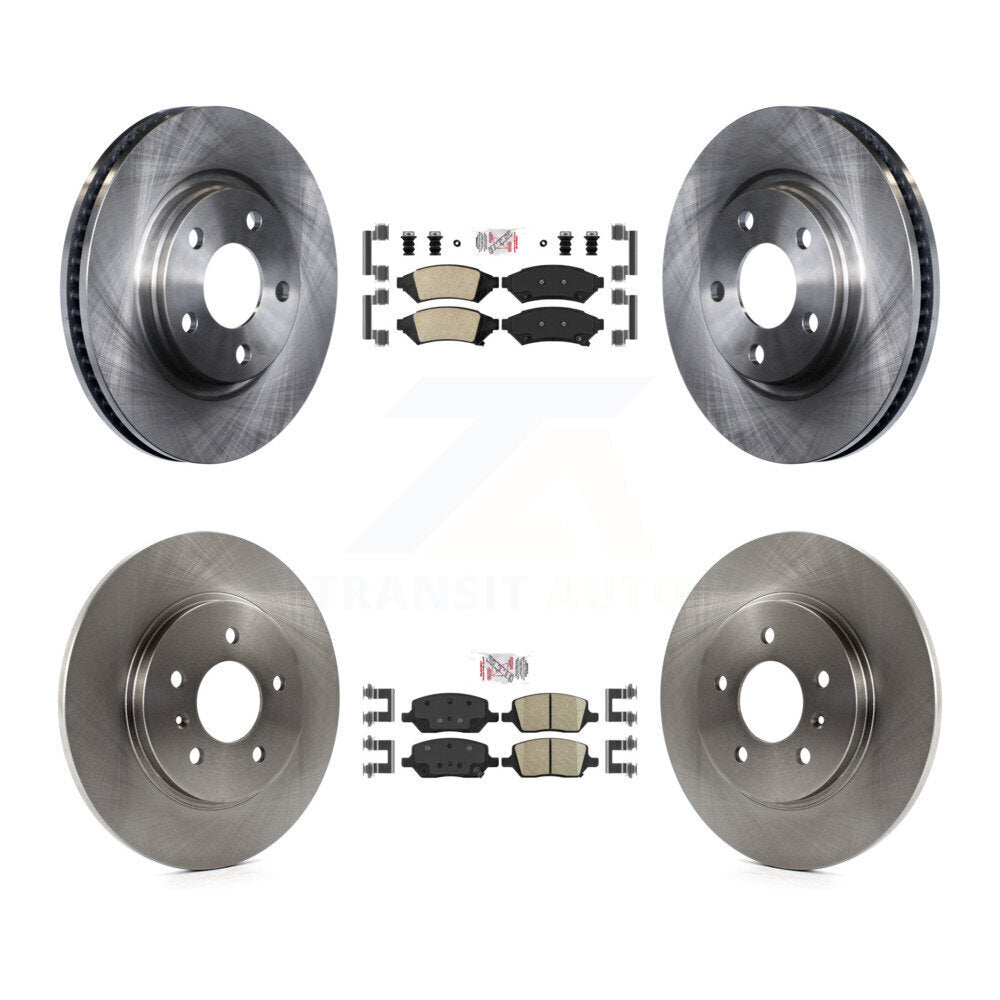 Kit de plaquettes en céramique et de rotors de frein avant et arrière, pour Pontiac Montana Chevrolet Uplande