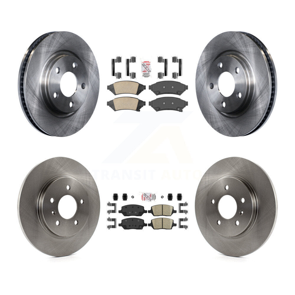 Kit de plaquettes en céramique et de rotors de frein avant et arrière, pour Pontiac Montana Chevrolet Uplande