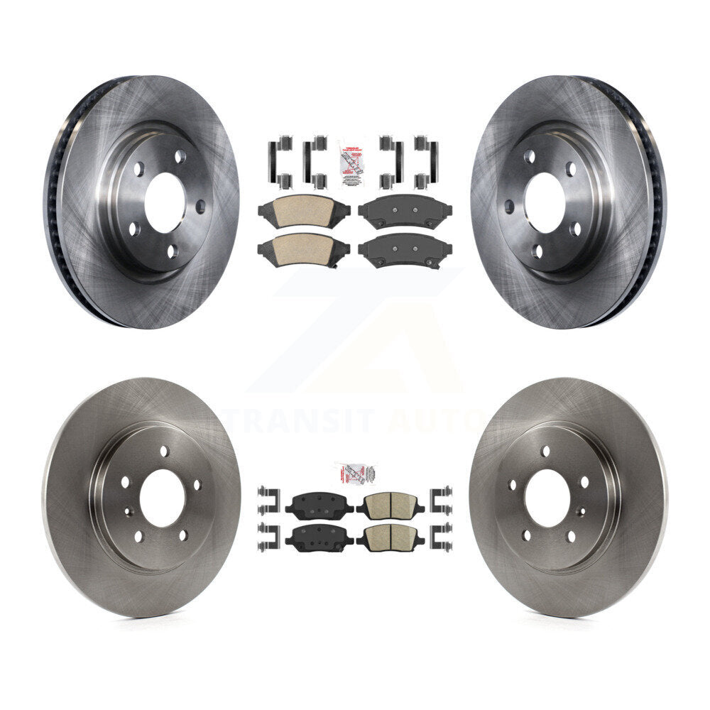 Kit de plaquettes en céramique et de rotors de frein avant et arrière, pour Pontiac Montana Chevrolet Uplande