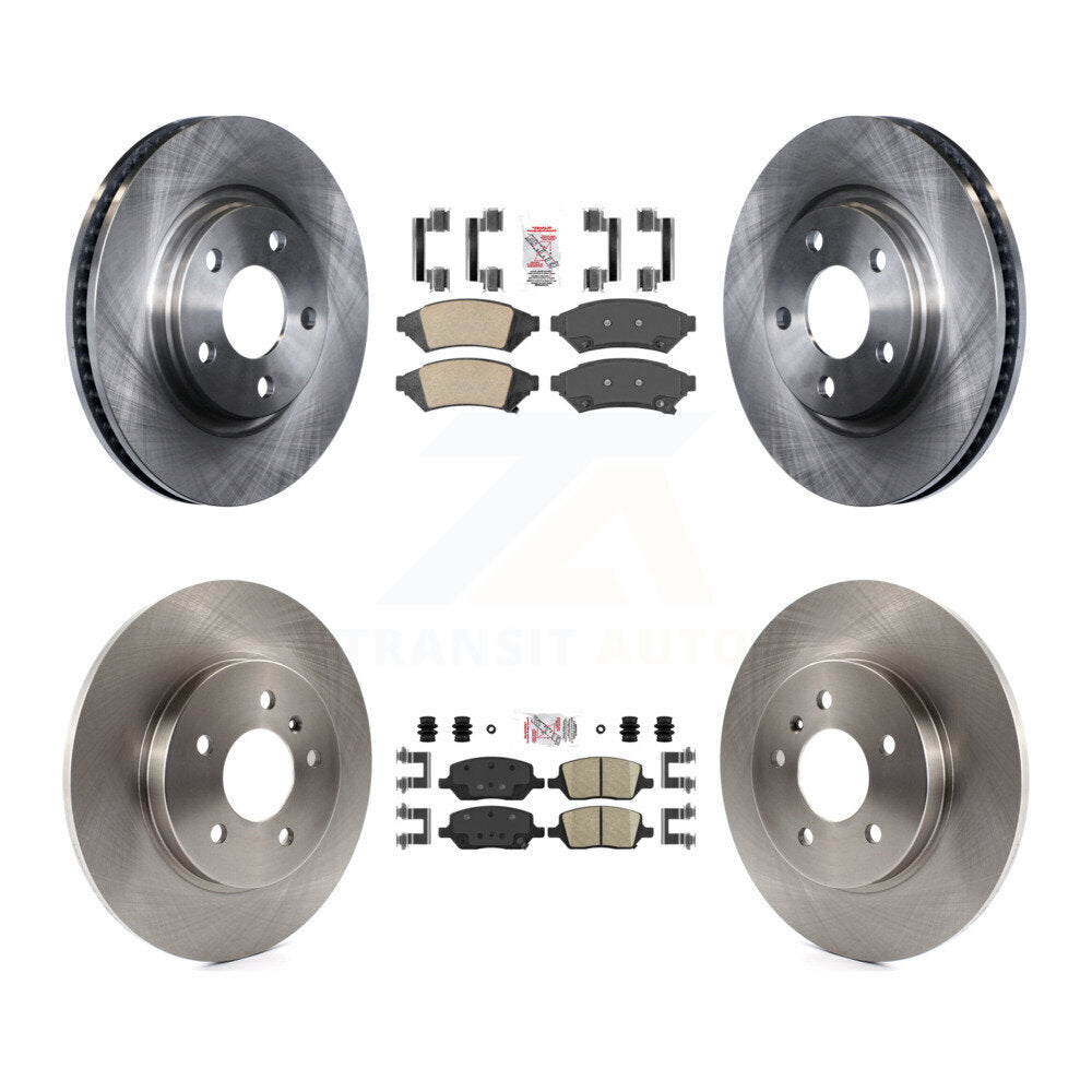 Kit de rotors de frein à plaquettes en céramique avant et arrière, pour Chevrolet Uplander Buick Terraza FW