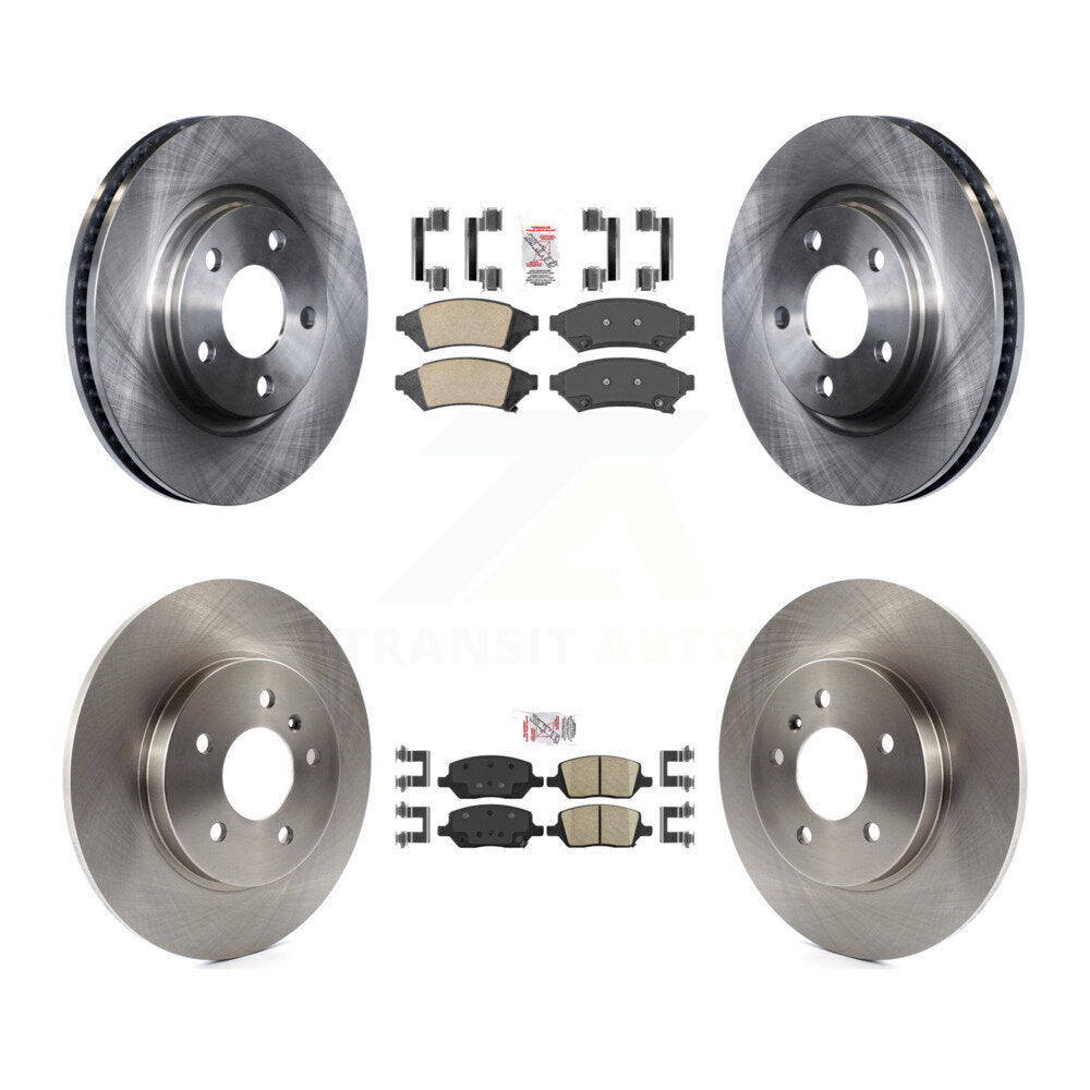 Kit de rotors de frein à plaquettes en céramique avant et arrière, pour Chevrolet Uplander Buick Terraza FW