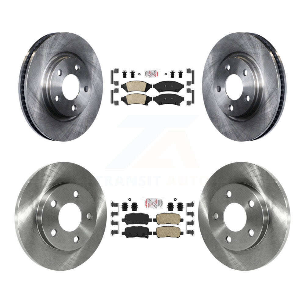 Kit de plaquettes en céramique et Rotor de frein avant et arrière, pour Buick LaCrosse Pontiac Grand Pri