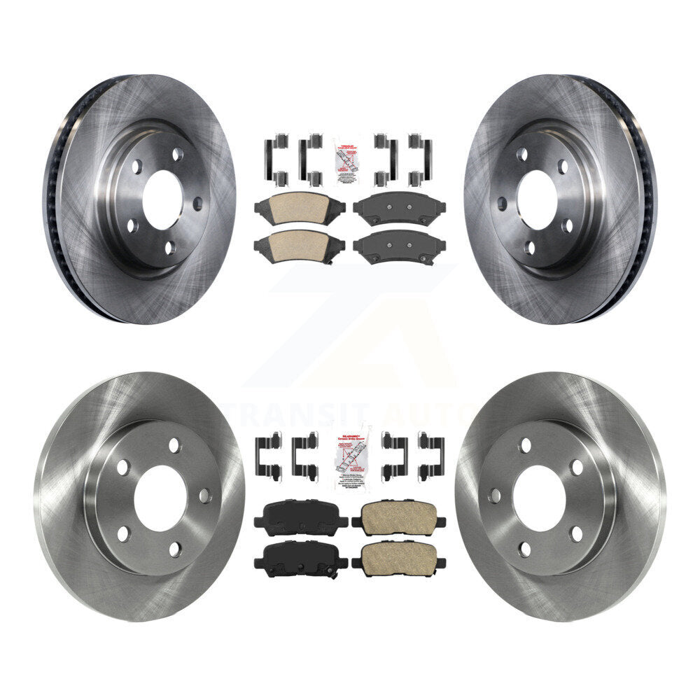 Kit de plaquettes en céramique et Rotor de frein avant et arrière, pour Buick LaCrosse Pontiac Grand Pri