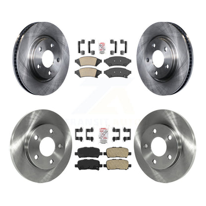 Kit de plaquettes en céramique et Rotor de frein avant et arrière, pour Buick LaCrosse Pontiac Grand Pri