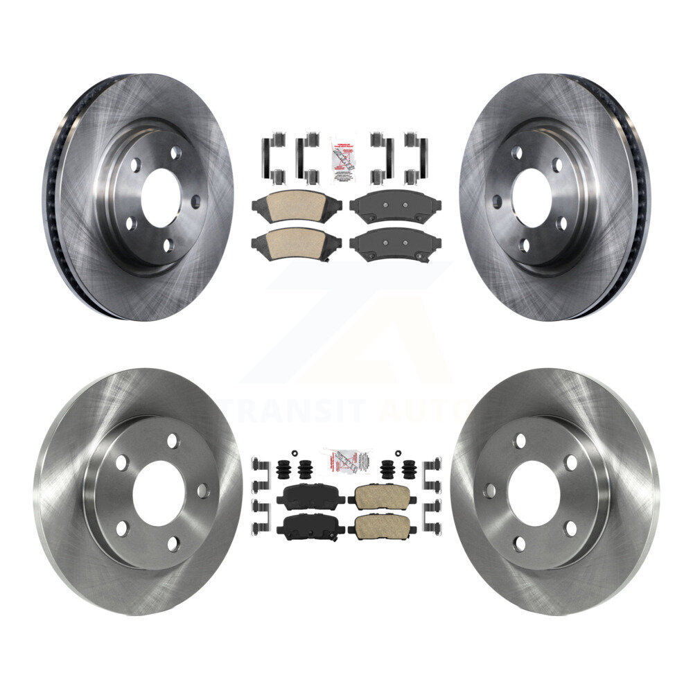 Kit de plaquettes en céramique et Rotor de frein avant et arrière, pour Buick LaCrosse Pontiac Grand Pri