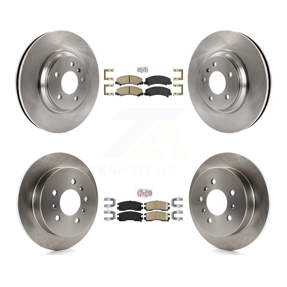 Kit de plaquettes en céramique et de rotors de frein à disque avant et arrière, pour Buick LaCrosse Allure