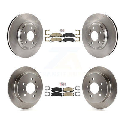 Kit de plaquettes en céramique et de rotors de frein à disque avant et arrière, pour Buick LaCrosse Allure