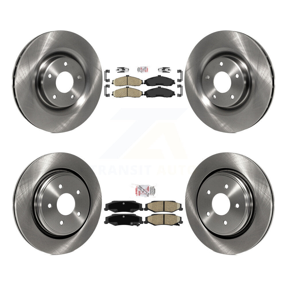 Kit de rotors de frein à disque en céramique avant et arrière, pour Chevrolet Corvette Cadillac XL
