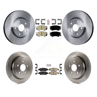 Kit de rotors de frein à plaquettes en céramique, semi-métalliques, avant et arrière, pour Chevrolet Camaro LT L