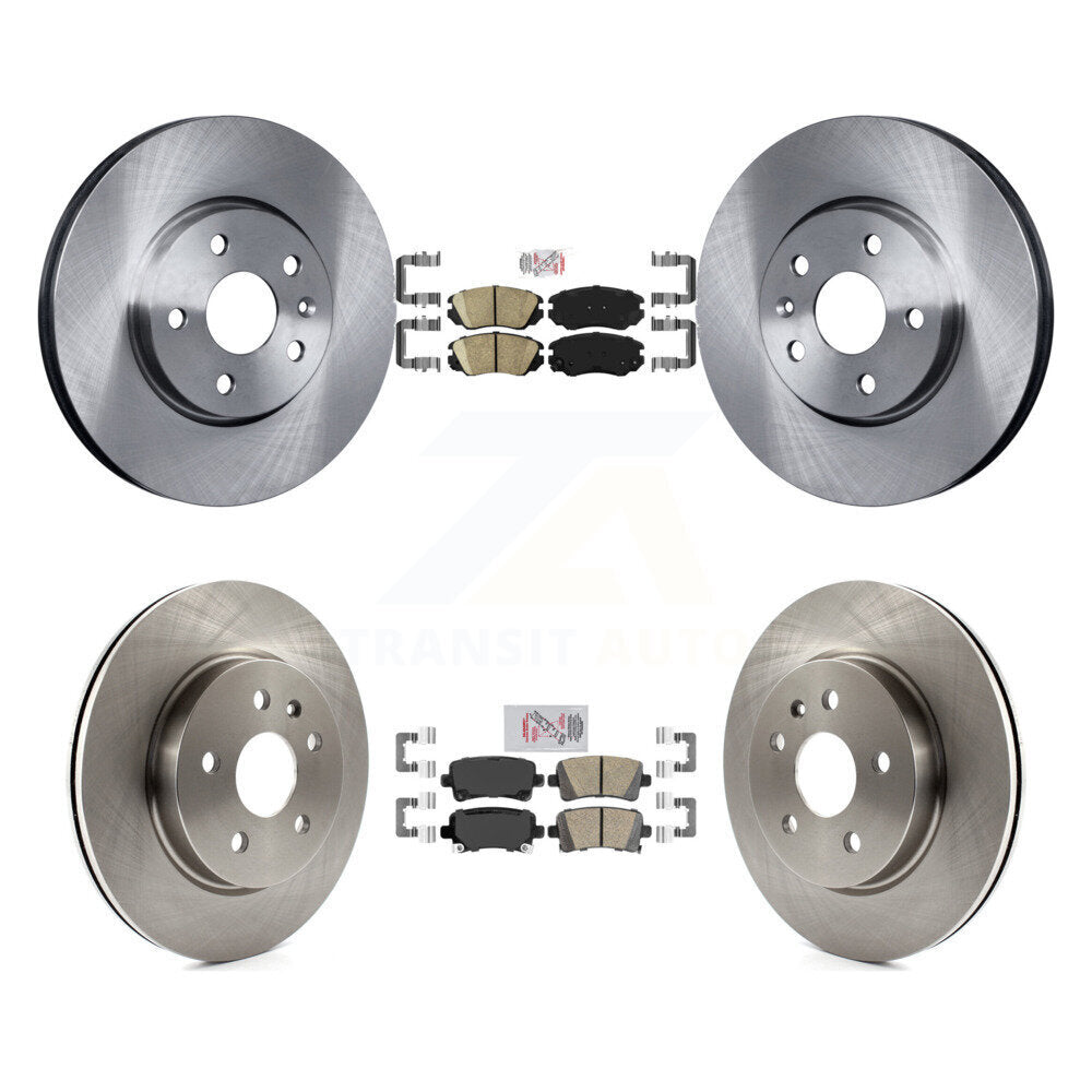 Kit de Rotors de frein à disque en céramique avant et arrière, pour Chevrolet Malibu Buick LaCross