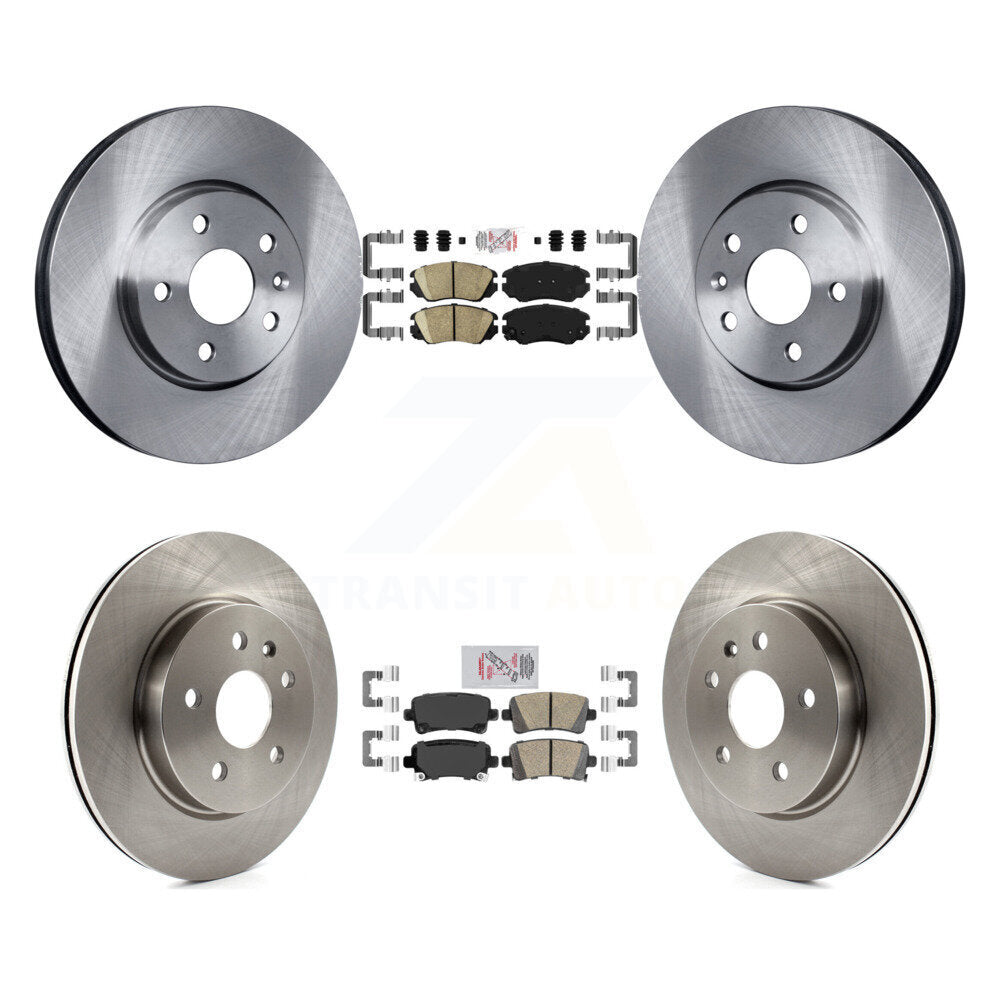 Kit de Rotors de frein à disque en céramique avant et arrière, pour Chevrolet Malibu Buick LaCross