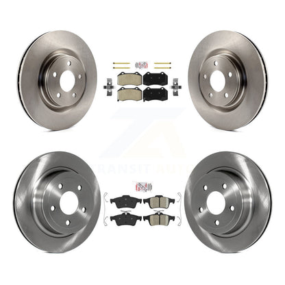 Kit de plaquettes en céramique et Rotor de frein, semi-métalliques, avant et arrière, pour Chevrolet Cobalt S