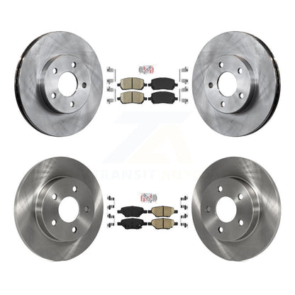 Kit de plaquettes en céramique et de disques de frein avant et arrière, pour Pontiac G5 K8A-101357