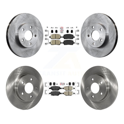 Kit de plaquettes en céramique et de disques de frein avant et arrière, pour Pontiac G5 K8A-101358