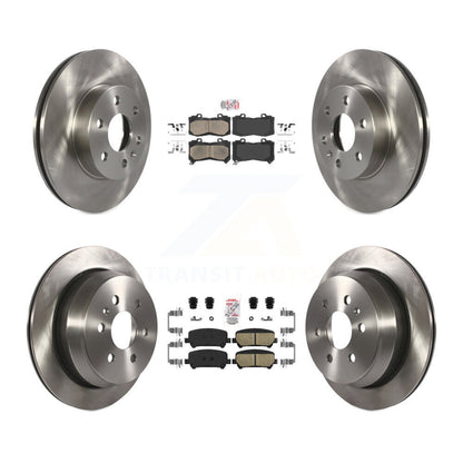Kit de plaquettes de frein en céramique et disques de frein avant et arrière, pour Chevrolet Colorado GMC Canyo