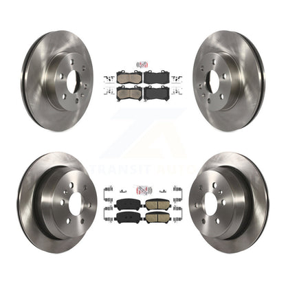 Kit de plaquettes de frein en céramique et disques de frein avant et arrière, pour Chevrolet Colorado GMC Canyo