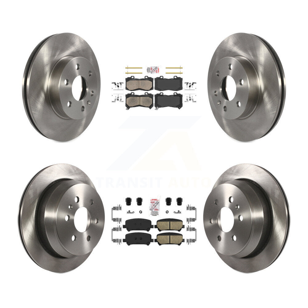 Kit de plaquettes de frein en céramique et disques de frein avant et arrière, pour Chevrolet Colorado GMC Canyo