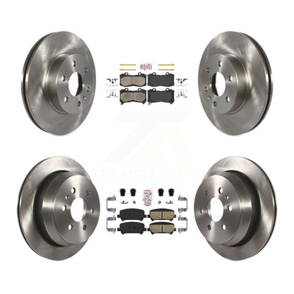 Kit de plaquettes de frein en céramique et disques de frein avant et arrière, pour Chevrolet Colorado GMC Canyo