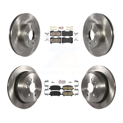 Kit de plaquettes de frein en céramique et disques de frein avant et arrière, pour Chevrolet Colorado GMC Canyo
