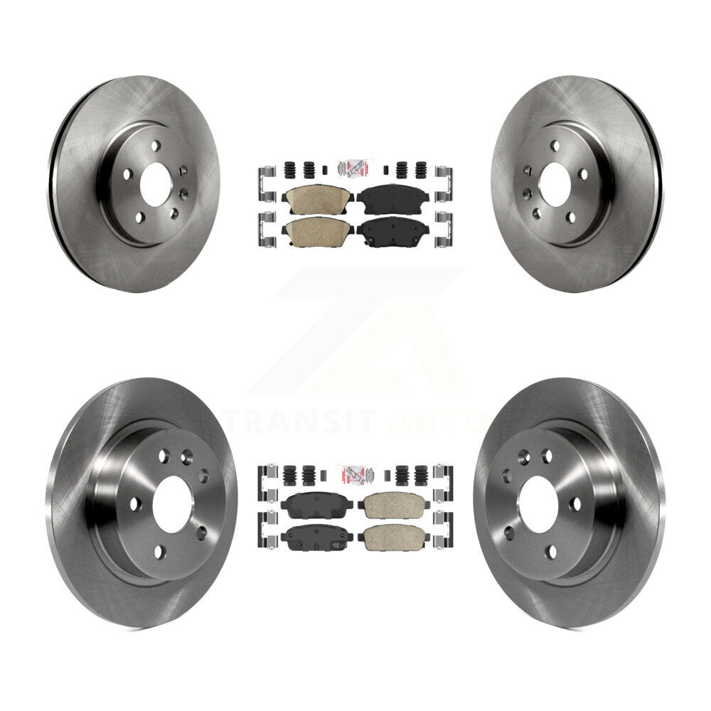 Kit de Rotor de frein à plaquettes en céramique avant et arrière, pour Chevrolet Trax Buick Encor 2013 – 2017