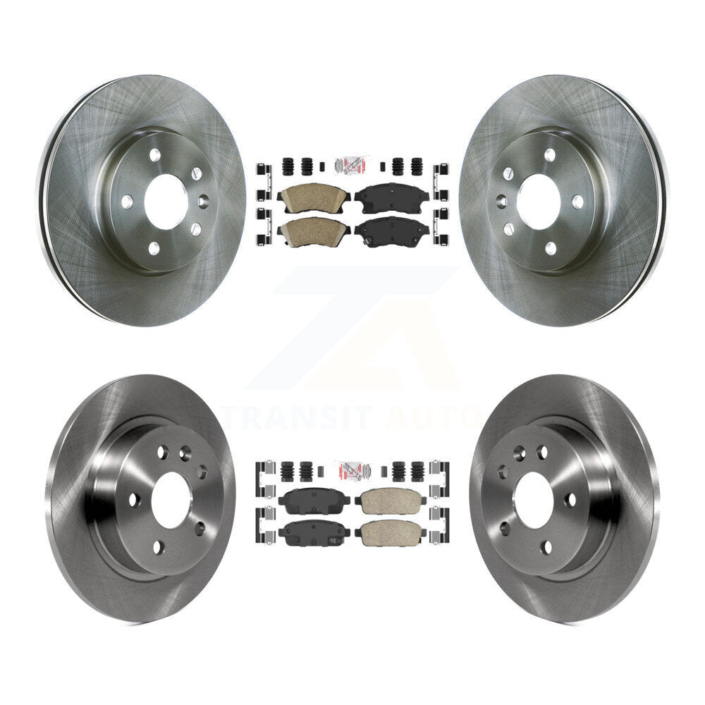 Kit de plaquettes de frein en céramique et disques de frein avant et arrière, pour Chevrolet Cruze Sonic Limite