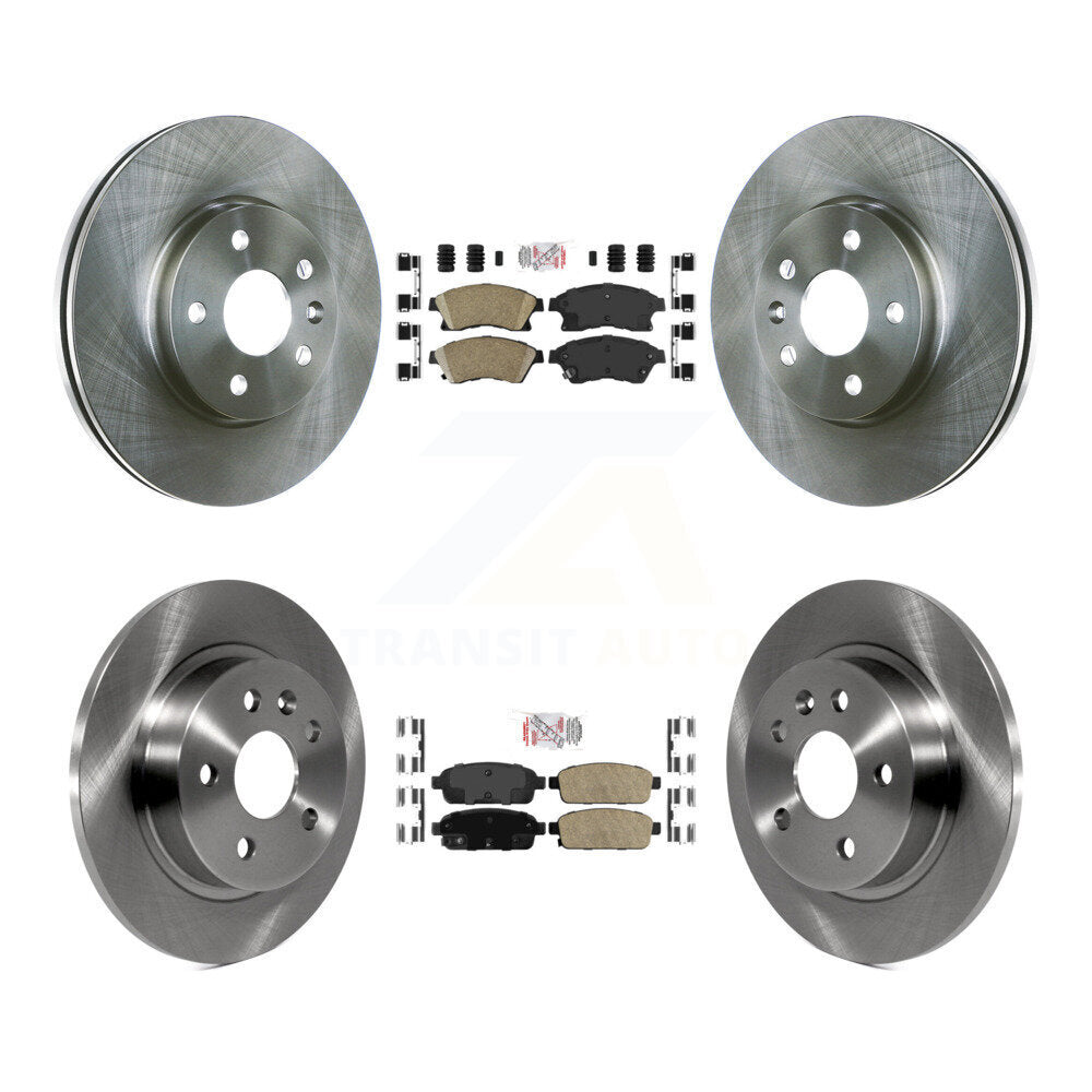 Kit de plaquettes de frein en céramique et disques de frein avant et arrière, pour Chevrolet Cruze Sonic Limite
