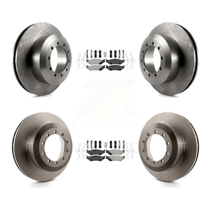 Kit de plaquettes semi-métalliques avant et arrière et Rotor de frein, pour châssis de camping-car Ford F-53