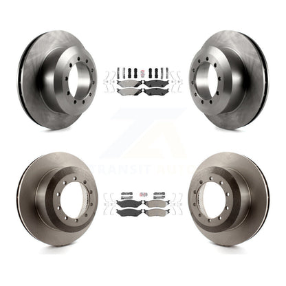 Kit de plaquettes semi-métalliques avant et arrière et Rotor de frein, pour châssis de camping-car Ford F-53
