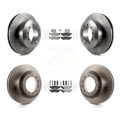 Kit de plaquettes semi-métalliques avant et arrière et Rotor de frein, pour châssis de camping-car Ford F-53