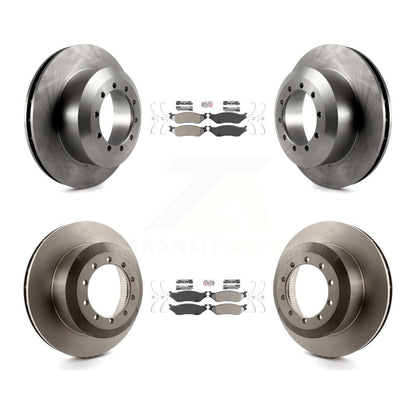 Kit de plaquettes semi-métalliques avant et arrière et Rotor de frein, pour châssis de camping-car Ford F-53