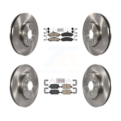 Kit de plaquettes en céramique et Rotor de frein avant et arrière, pour Chevrolet Traverse GMC Acadia Buic