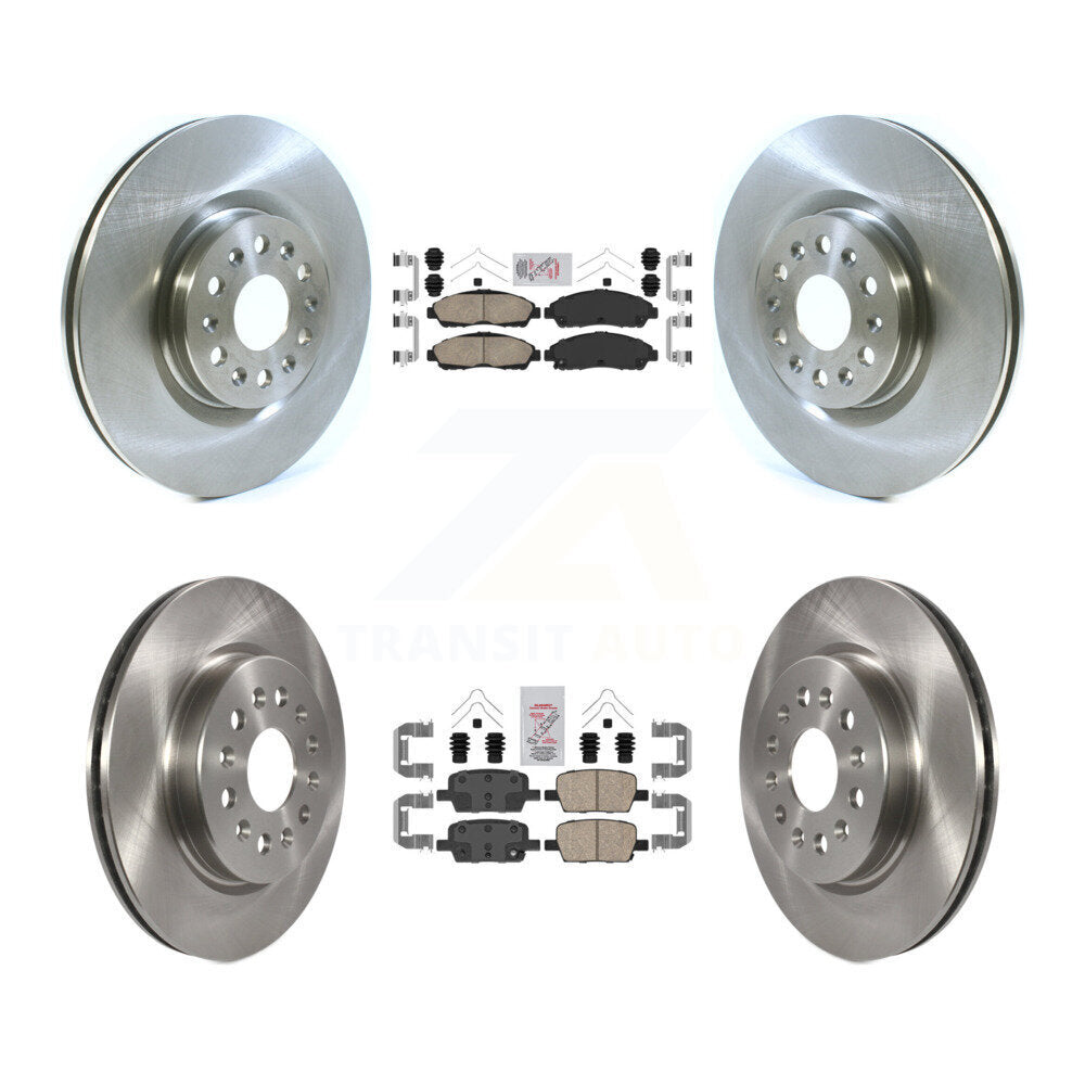 Kit de Rotor de frein à disque et plaquettes en céramique avant et arrière, pour Cadillac XT5 Buick Enclave XT
