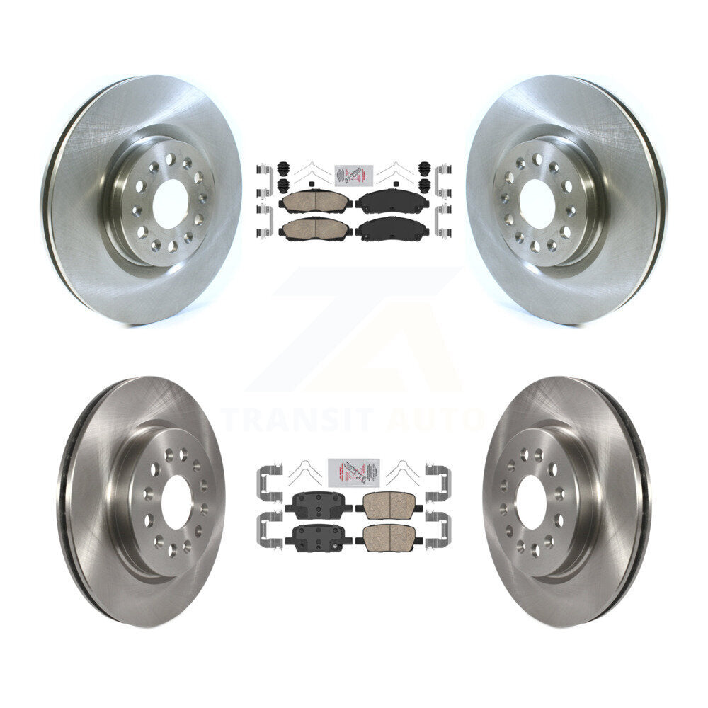 Kit de Rotor de frein à disque et plaquettes en céramique avant et arrière, pour Cadillac XT5 Buick Enclave XT