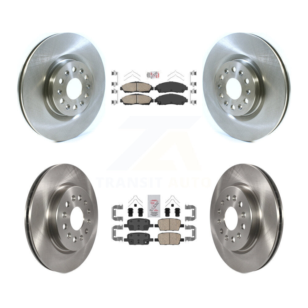 Kit de Rotor de frein à disque et plaquettes en céramique avant et arrière, pour Cadillac XT5 Buick Enclave XT
