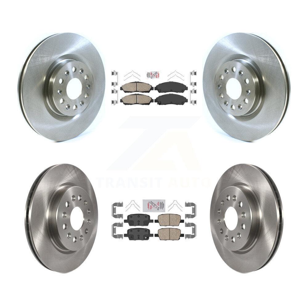 Kit de Rotor de frein à disque et plaquettes en céramique avant et arrière, pour Cadillac XT5 Buick Enclave XT