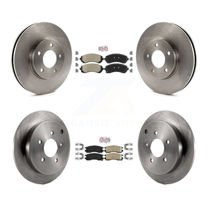 Kit de rotors de frein à plaquettes en céramique, semi-métalliques, avant et arrière, pour Buick rendez-vous Azte